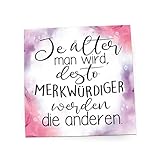 Magnetpin, Magnet, Kühlschrankmagnet | (Je älter man wird)