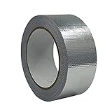 Aluminiumfolienband Temp Hitzebeständig Folienband Rolle Ideal Für HVAC Reparatur Kanäle Kabel Isolierung Für Schutz Aluminiumfolienband Hitzebeständig Strapazierfähig 1/4 Zoll 1 Zoll 2