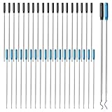 Ohulelks Kugelschreiber Kugelschreiber Nachfüllungen Austauschbarer Stifte Nachfüllungen Schwarz+Blau