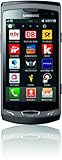 Samsung Wave II S8530 Smartphone (9,5 cm (3,7 Zoll) Display, Super Clear LCD Touchscreen, 5 Megapixel Kamera) ebony-gray