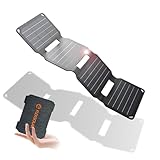 Mini Solar Ladegerät,FlexSolar 10W Solarpanel E-Film IP67 Taschenladegerät USB-Geräte Neu aktualisiert Outdoor für Smartphone,Armbanduhr,Kamera