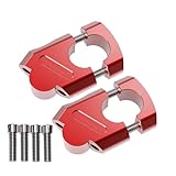 Handle Bar Risers, Aluminum Alloy Handlebar Extenders, 10x8x5 inches Adorable Bike Handlebar Lift Kit, Men Women Youth Riders, Sports Fan Gear for Outdoor Cycling Adjustment