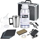 Xiaoqintedy Auto Scheinwerfer Aufbereitung Set,800g Scheinwerfer Bedampfen Set, Bedampfer Scheinwerfer,Scheinwerfer Polierset,Scheinwerfer Reparatur Set für Gelbfärbung/Kratzen/Unschärfen/Oxidation
