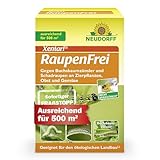 Neudorff Xentari RaupenFrei, bekämpft biologisch Buchsbaumzünsler und andere Schadraupen. Wirksames Spritzmittel zum Schutz vor Raupen an Buchsbaum, Hecke etc. 1x 25g