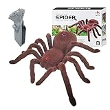 YATOSEEN Ferngesteuertes Spinnen Spielzeug – Spielzeug das Katzen Hunde Neckt, Realistische Spinne Halloween Gruseliges Spielzeug Streich Geschenk Halloween Aprilscherz Weihnachten