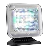 Gefälschter TV-Simulator – LED-Licht für Sicherheit zu Hause und Einbruchschutz, integrierter Lichtquellensensor & Dämmerungssensor, automatisches Einschalten, Nachtsicherheitslösung