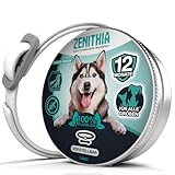 ZENITHIA Zeckenhalsband für Hunde - Flohhalsband hundeFlohschutz Halsband für Hunde – Zeckenhalsband - 100% Natürlich - Schutzhalsband gegen Flöhe - 12 Monate Schutz – 65 cm verstellbar (1 Einheit)