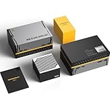 GOLDEN FIELD Nexus Gold 1050W Full Modular Power Supply, 80Plus Gold with ATX3.1 & PCIe 5.1 Certified, 105°C rated Japanese Capacitors, Native 12V-2x6, LLC+DC-DC+Active PFC, 5 Jahre Garantie