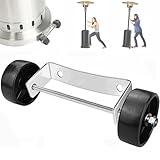 Terrassenheizungsrad-Set, Heizungswechsel für hohe Räume im Freien – Mobilitätsanschlüsse der Terrassenheizung für Hof, Wohnzimmer, Balkon, Decks