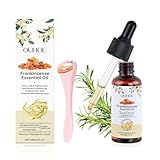 Ziyonix Premium Weihrauchöl – 100% Pure Natural, Frankincense Oil, Weihrauchöl Bio für Haut, Best Weihrauchöl for Face, Falten bei Narben mit Massagerolle, Deep Nourishing, Aromatherapy 60ml