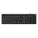 Logitech G413 SE Mechanische Gaming-Tastatur - Mit Hintergrundbeleuchtung, taktilen mechanischen Schaltern, Anti-Ghosting, Kompatibel mit Windows, macOS, Deutsches QWERTZ-Layout - Schwarz