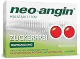 neo-angin Halstabletten zuckerfrei | Lutschtabletten bei Halsschmerzen & Halsentzündungen | Für Erwachsene & Schulkinder | 48 Stück