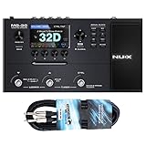 Nux MG-30 Guitar Modeling Multi-Effektgerät + keepdrum Klinkenkabel