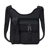 Générique Messenger-Tasche – 24 x 24 x 4,7 cm (9,84 x 9,06 x 1,97 Zoll), für Reisen, praktisch beim Wandern mit mehreren Verwendungszwecken
