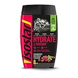 Isostar Hydrate & Perform: 400 g isotonisches Elektrolytgetränk – Elektrolytlösung zur Unterstützung der sportlichen Leistungsfähigkeit – Red Fruits