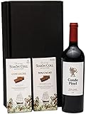 Geschenkset Rotwein aus Spanien mit Schokolade von Simón Col