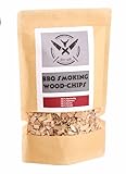 Landmetzgerei Fauser Goelz BBQ Räucherchips aus Deutscher Buche/Smoking Wood Chips/für Flavour Raucharoma / 100% Natur made in Germany/für Fleisch und Gemüse