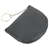 IMIKEYA Damen Geldbörse mit Schlüsselanhänger Kleines Portemonnaie für Frauen Praktischer Lippenstift Geldbeutel Robustes Design für Shopping und Reisen Schwarz
