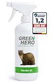 Green Hero Marder-EX Anti Marderspray 500ml Marderabwehr fürs Auto schnelles und effektives Marderabwehrspray, Marderschreck Auto Spray, zum Fernhalten von Marder