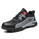 Sicherheitsschuhe Herren Arbeitsschuhe Arbeitsturnschuhe Leicht Komfort Stahlkappenschuhe Mode Anti-Smashing -Numeric_38