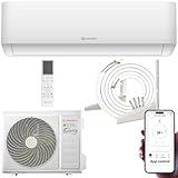 Split Klimaanlage 9000 BTU (bis 30m²) HANTECH H-PRO Heiz-&Kühlfunktion, Luftfilter, WIFI, Montagematerial