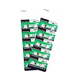 XFUYI 20er-Packung AG10 LR1130 LR54 1,5V Alkaline-Knopfzellenbatterien (1,5V) für Uhren, Taschenrechner, Spielzeug und kleine Elektronikgeräte