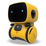 REMOKING Intelligent Roboter Kinder Spielzeug, Interaktives Roboter Lernspielzeug, Geschenke für Jungen Mädchen (Gelb)