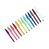 12-teiliges Pinselstift-Set, Aquarellstift, Malstift, 0,4 mm, Filzstift, Malstift, Bibelstift