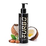 Natürliche Solarium-Lotion MegaTan Max-Turbo mit Bronzer 160ml | Dunkler Bräunungsbeschleuniger für Sonnenbänke | Intensivierer & Melanin-Booster | Bräune - pflegende Bodylotion