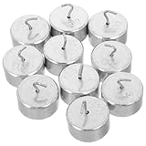 FELTECHELECTR Justiergewichte 50g 10 Stück mit Doppelhaken aus Festem Material für Wissenschaftliche Versuche und Schulunterricht