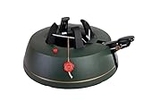 KRINNER® Comfort Grip M Christbaumständer Weihnachtsbaumständer inkl. Fußpedal Einseiltechnik mit 3,5 Liter Wassertank für Baumhöhe bis 2,5m MADE IN GERMANY 94225