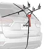 Allen Sports Ultra-kompakter, Faltbarer Fahrradträger für Kofferraum, für 2 Fahrrad, Modell MT2-B, Graue Pulverbeschichtung