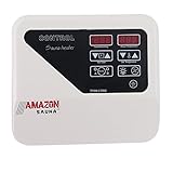 Saunasteuerung 3-9KW Sauna Steuergerät Sauna External Controller Saunaofen, Sauna Digital Controller, Externe Digital Controller Anzeige, 2 Arbeitsmodi (volts, 380)