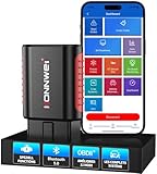 KONNWEI KDIAG OBD2 Bluetooth Diagnosegerät für KFZ, Kabelloses Diagnosetool & Fehlercodeleser für alle OBD2/EOBD Fahrzeuge, DTC-Definition,Kompatibel mit iOS/Android, Bluetooth 5.0 Vollsystem-Scanner