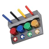 GMBYLBY Ölschalen-Set mit präzisem Ölwerkzeug, Uhrmacher-Reparaturzubehör für Schmierung, Wartung, Wartung, Werkzeug-Kits, 4 Stück