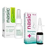 nasic® Set | Mometason Heuschnupfenspray 18g | Allergie-Nasenspray | bei saisonalem allergischen Schnupfen | Nasenspray Schnupfenspray | schleimhautabschwellend