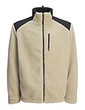 JACK&JONES Herren JCOECHO Fleece Jacket Fleecejacke, Crockery/Detail:Black Overlay, M