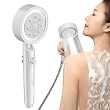 Whnbuij Handbrause – gefilterter verstellbarer Hochdruck-Duschkopf Regenduschkopf | Rostfreier Duschkopf mit 5 Modi, Filterduschkopf für Zuhause, Badezimmer
