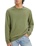 Levi's Herren Long-sleeve Original Housemark Tee Sweater, Bluish Olive, XL EU