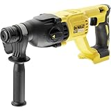 DEWALT SDS Plus XR Akku-Kombihammer (mit Pneumatik-Hammerwerk und bürstenlosem Motor für diverse Bohranwendungen und leichte Meißelarbeiten, 1x Akkubohrhammer Li-Ion 18 V) DCH133NT