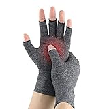 Arthritis Handschuhe,Kompressionshandschuhe,Arthrose Handschuhe,Fingerlose Handschuhe,Compression Handschuhe,Anti-Arthritis Handschuhe,für Rheumatoide & Osteoarthritis Schmerzlinderung M Paar