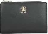 Tommy Hilfiger Damen Geldbörse Distinct Slim Wallet Groß, Schwarz (Black), Einheitsgröße