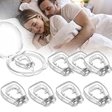 8 PCS Schnarchstopper Anti Schnarch, Nasenclip Hilfsmittel gegen Schnarchen Nasenspreizer Nasenklammer Schnarchschiene Besser Atmen, Anti Snoring Hilfe Nasenklammer gegen Schnarchen