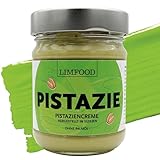 Limfood | 190g Pistaziencreme süß - 45% Pistazienanteil - hergestellt in Bronte (Italien) - süßer Brotaufstrich -