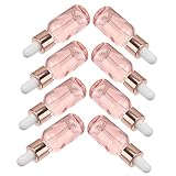 Outanaya 8St Flasche mit ätherischen Ölen leere Pipette exquisite Tropfflaschen Reiseflaschen Tropfer Reisebehälter für Toilettenartikel tragbare Tropfflaschen kleine Tropfflaschen Rosa