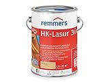 Remmers HK-Lasur 3in1 farblos, 2,5 Liter, Holzlasur aussen, 3facher Holzschutz mit Imprägnierung + Grundierung + Lasur, Feuchtigkeit- und UV-Schutz