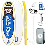 Tuxedo Sailor Stand Up Paddle Board 320cm Inflatable Paddle Boards for Adult Stand Up Paddling Board Aufblasbar SUP Board mit Standup Paddle Zubehör (Children Yellow)