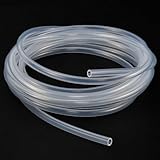 SLTAXAR Silikonschlauch 3mm Innendurchmesser Lebensmitteltaugliche Schläuche 4 Meter Länge Weicher Silikonschlauch Hitzebeständige Silikonschläuche Flexibler Silikon Schläuche für Pumpenübertragung