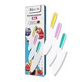 KOPSKI® kindermesser | Kindermesser ab 2 Jahren | Kinder-Schneideset | Montessori | 3-teiliges Küchenmesser-Set | leicht reinigende Kinder Küchenmesser | Spülmaschinenfest