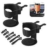 Szaboviktoria 2 Stück Getränke Halter Auto,Getränkehalter Auto,Becherhalter Auto,Flaschenhalter Auto,mit Auto Belüftungs Clips